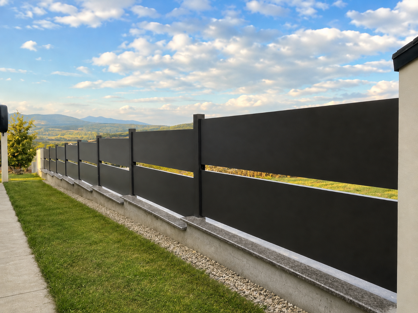 Огородження Modern Line BonaFence ракурс 6